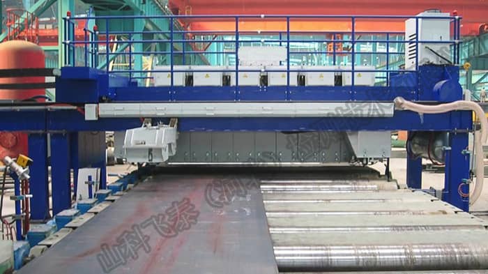 鋼板超聲波自動(dòng)探傷檢測(cè)線